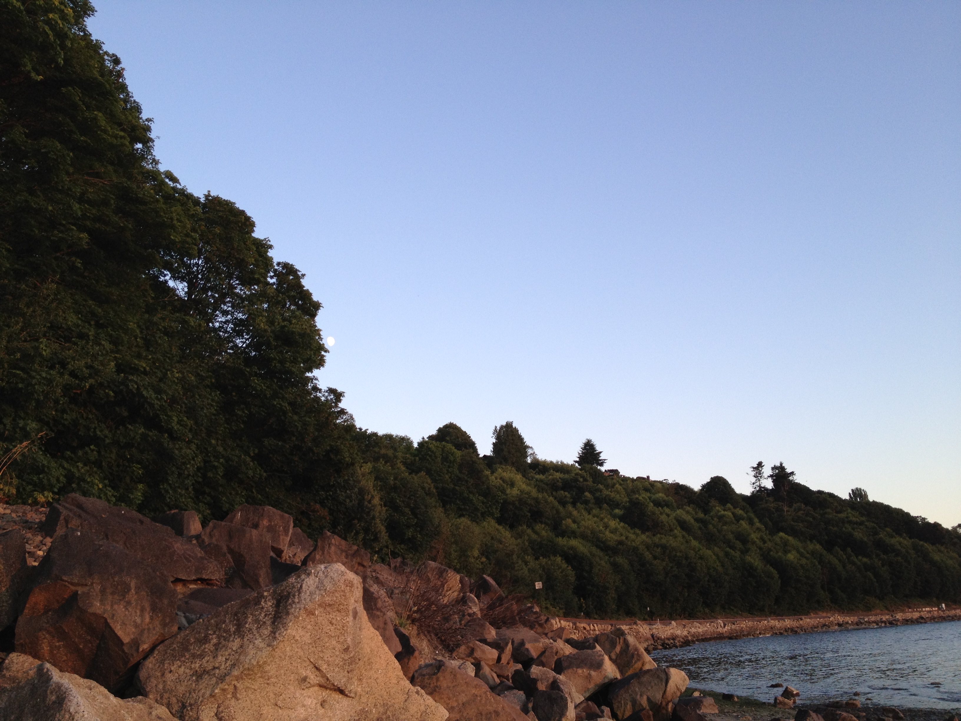 Train at Carkeek Park